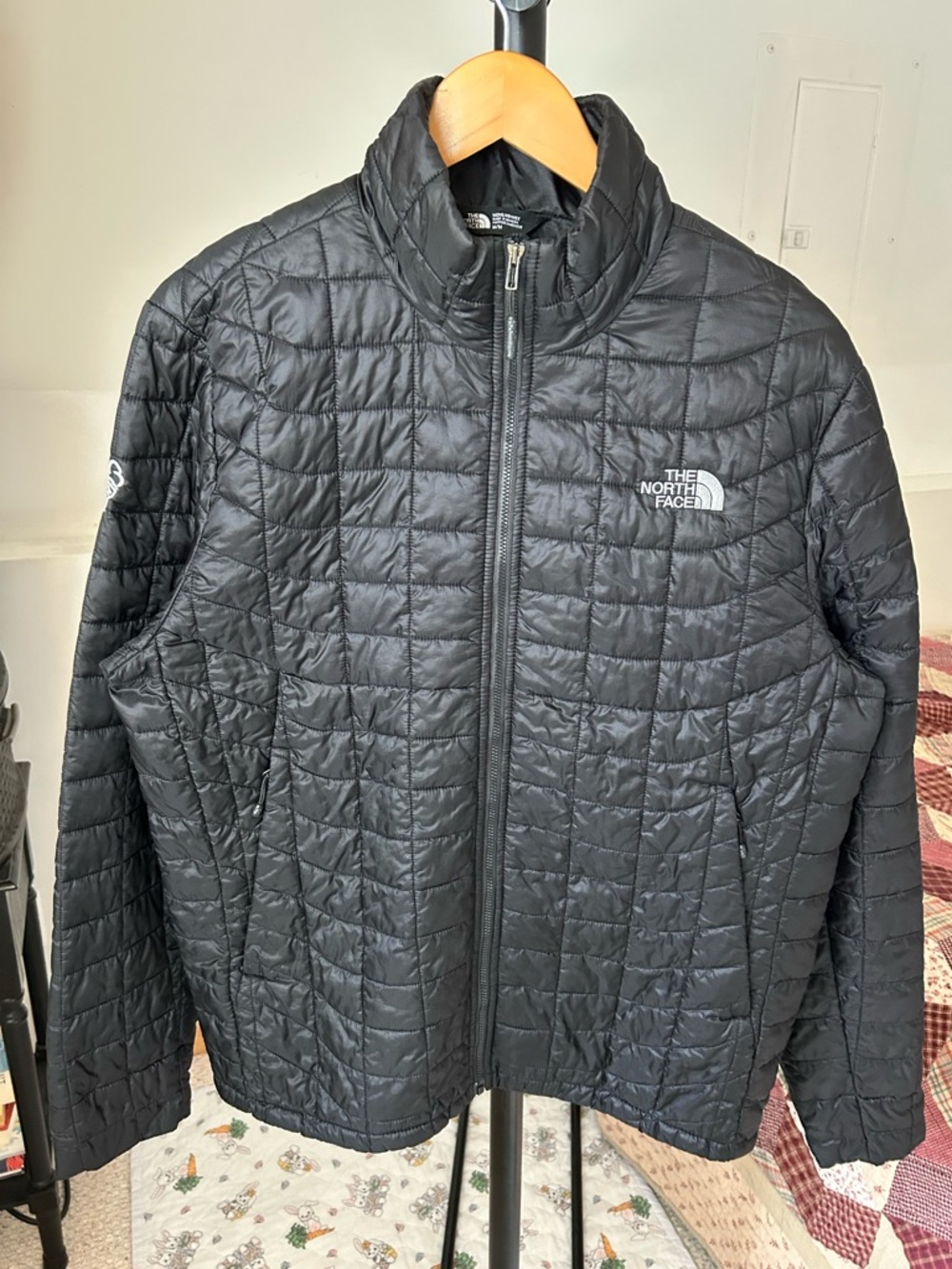 The North Face Thermoball Puffer Jacket Black Men’s Medium